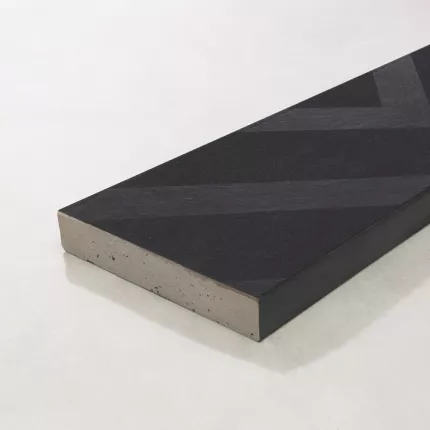 MDML196R | Vlonderplanken Modello Linear Burnt Cedar  3600x196x32mm
