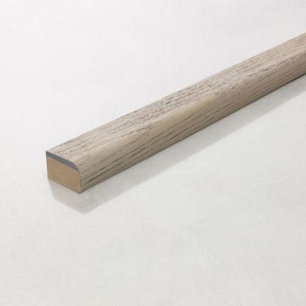 MEBF50D | Bullnose Edging flexible (Buigbaar randprofiel) Driftwood / Smoked Oak 2400x50x32mm