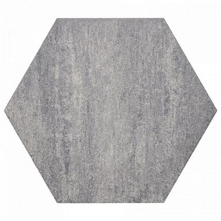 Soft Comfort Zeskant 60/52,5x30x4 cm Grezzo