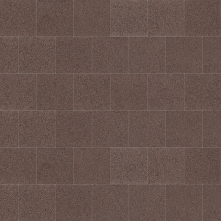 ExcluKera 20x20x6 cm KOMO bruin met deklaag