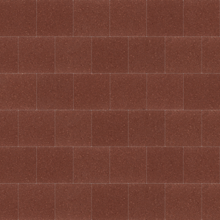 ExcluKera 20x20x6 cm KOMO rood met deklaag
