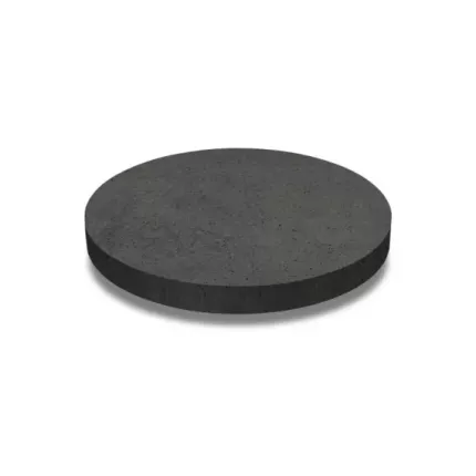 Oud hollandse tegel rond 100x100x7 carbon