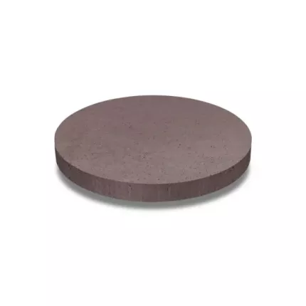 Oud hollandse tegel rond 100x100x7 taupe