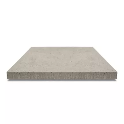 Oud hollandse tegel zonder facet, gewapend 120x120x7 greige