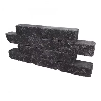 Catrock Getrommeld 31x11,5x10 cm Nero