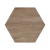 Staptegel Hexagons Ø60x52x2 Foresta Chairo
