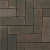 Strackstone+ Dikformaat 21x7x8cm vlak havanna/antraciet genuanceerd