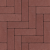 Strackstone+ Dikformaat 21x7x8cm vlak wijnrood
