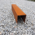 Randbescherming Cortenstaal Top 200x6x5,5 t.b.v. opsluitband
