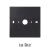 In-Lite Evo Wall Mount afdek/montageplaat voor Evo Down Wall 230V Dark