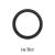 In-Lite RING 68 grondspot accessoire Black voor BOX 1 - PLATE 1