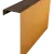 Corten Overzetstuk 1000x450x150mm