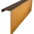 Corten Overzetstuk 1500x450x120mm
