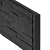 Berton©-motiefplaat antraciet gecoat H36 x D4,8 x L184 cm leisteenmotief