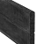 Berton©-motiefplaat smal, antraciet gecoat H26 x D4,8 x L184 cm blokhutprofiel