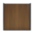 Composiet schutting Rhombus Verticaal Teak 185x180cm