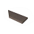 Schellevis Oudhollands Zwembandrand Hoek Rechts 100/60x40x5 Taupe