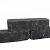 Linia Excellence Getrommeld 15x15x45 cm Nero