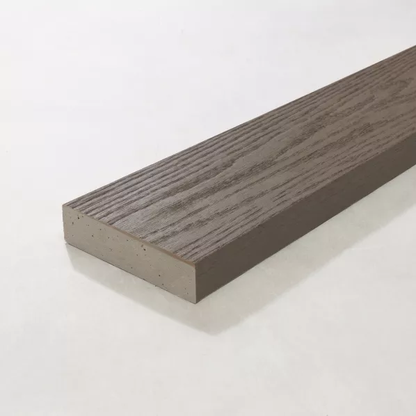 MDE126Y | Vlonderplanken enhanced grain slim boards Ebony Grey 3600x126x32mm