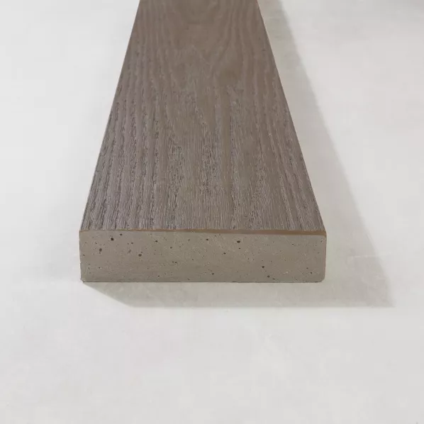 MDE126Y | Vlonderplanken enhanced grain slim boards Ebony Grey 3600x126x32mm