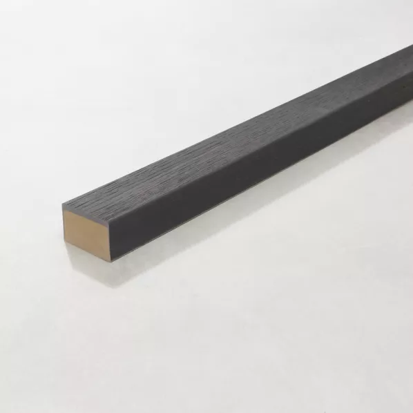 MEUF24R | Millboard® Square Edging Flexible Embered / Burnt Cedar 2400x50x32mm