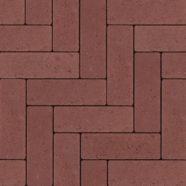 Strackstone+ Dikformaat 21x7x8cm vlak wijnrood
