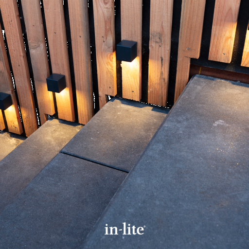 In-Lite Big Cubid Wall 12V - Rosé Silver