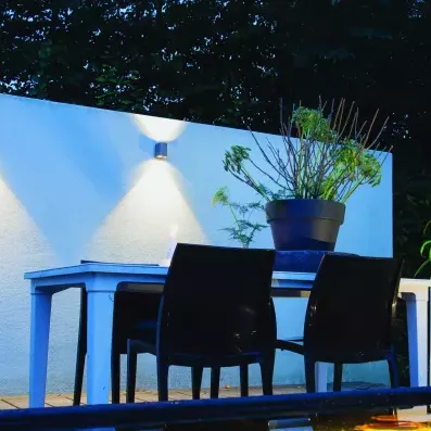 In-Lite Ace Up-Down Wall 100-230V - Dark Grey