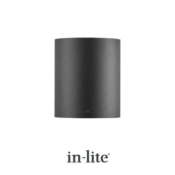In-Lite Halo Down Wall 12v - Black