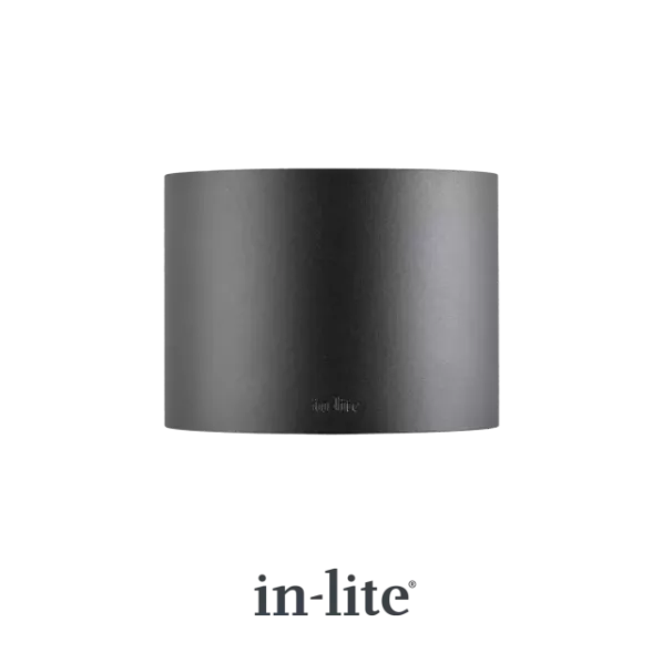 In-Lite Halo Up-Down Wall 100-230v - Black