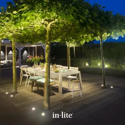 In-Lite Flux LED grondspot 12V - RVS - Ø 60mm