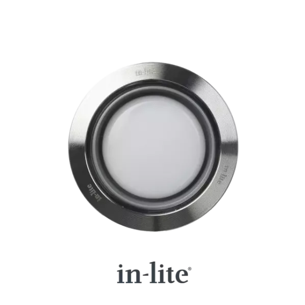 In-Lite Fusion LED grondspot 12V - RVS - Ø 60mm
