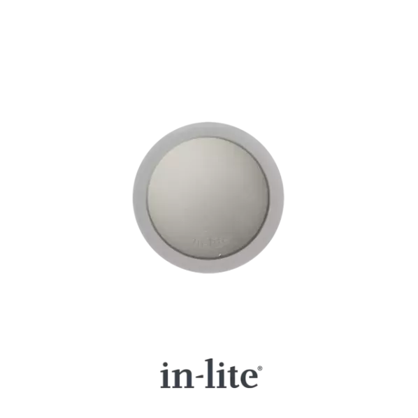 In-Lite Puck 22 LED grondspot 12V - Pearl Grey - Ø 22mm