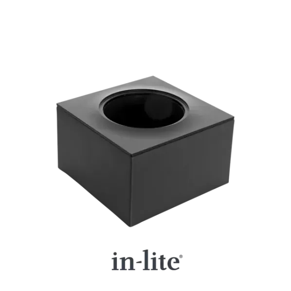 In-Lite BOX 1 montagebox black geschikt voor Luna - Big Flux