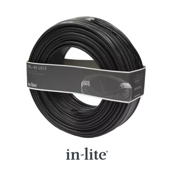 In-Lite Laagspanningskabel type CBL-10/2 12V 2-aderig 40 meter