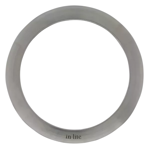 In-Lite RING 68 grondspot accessoire RVS voor BOX 1 - PLATE 1