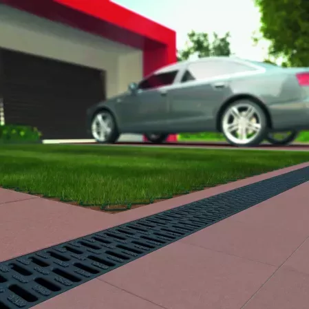 ACO Hexaline Garagepack Zwart 3 meter