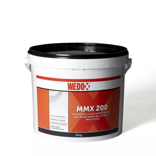Wedox MMX 200 2K voegmortel 20 kg Steengrijs