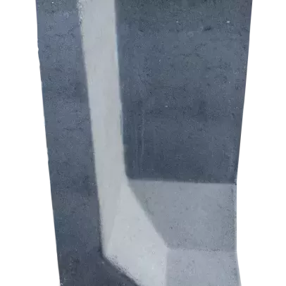 Hoek L-element 80x40x40 Antraciet
