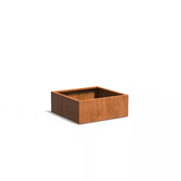 Plantenbak Cortenstaal 100x100x40cm