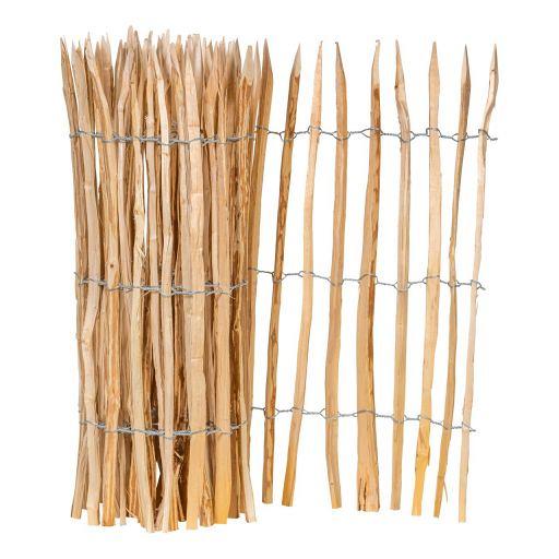 Hazelaarrol, 3 draden, latafstand 4 tot 5 cm L460 x H100 cm