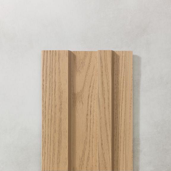 MCB360G | Envello Cladding Board & Batten+ Golden Oak 3600x200x26/14mm