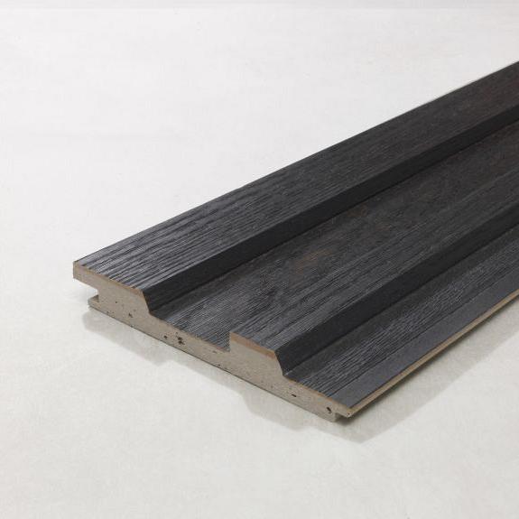 MCB360R | Envello Cladding Board & Batten+ Burnt Cedar 3600x200x26/14mm