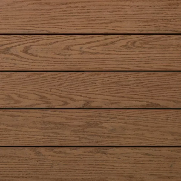 MDE126C | Vlonderplanken enhanced grain slim boards Coppered Oak 3600x126x32mm