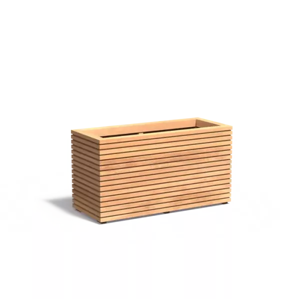 MALAGA RHOMBUS Plantenbakken Hardhout 1200 x 500 x 608 mm