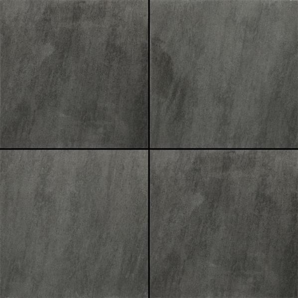 Kera Twice 60x60x4,8 cm Moonstone Black
