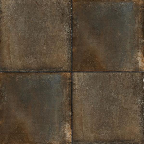 Kera Twice 60x60x4,8 cm Sabbia Nero