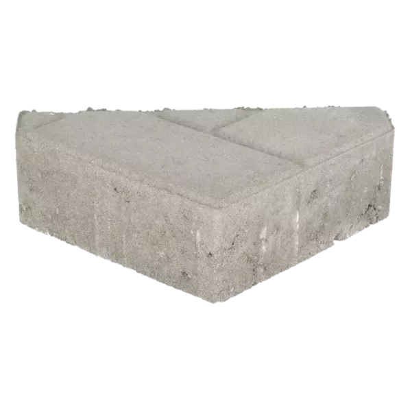 Ecotop Base Bisschopsmuts 29,5x5x19,5x8 normaal facet grijs met schijnvoeg bss KOMO PL2