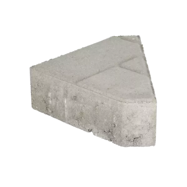 Ecotop Base Bisschopsmuts 29,5x5x19,5x8 normaal facet grijs met schijnvoeg bss KOMO PL2