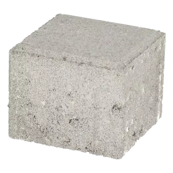 Ecotop Base Halve bss 10,5x10,5x8 normaal facet grijs KOMO